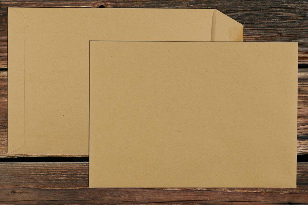 Versandtaschen C5 162x229 mm Nassklebend Braun 90 g/qm